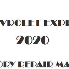 2020 Chevrolet Express repair manual Image