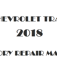 2018 Chevrolet Trax repair manual Image