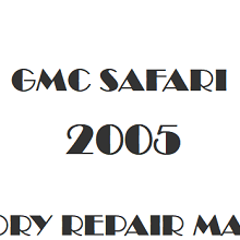 2005 GMC Safari repair manual Image