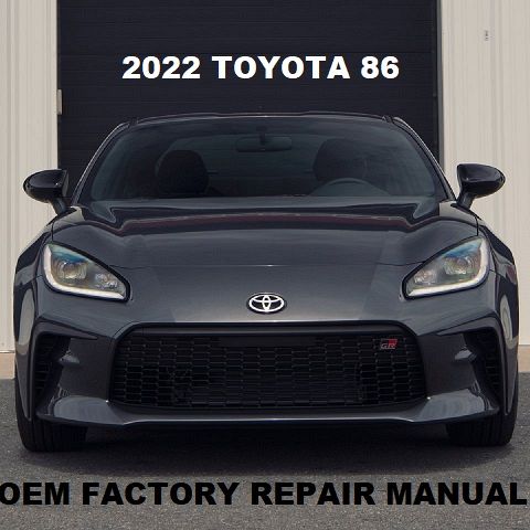 2022 Toyota 86 repair manual Image