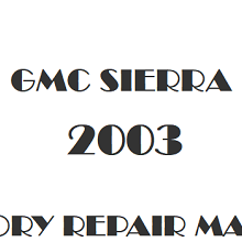 2003 GMC Sierra repair manual Image