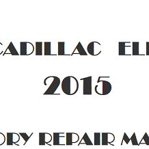 2015 Cadillac ELR repair manual Image