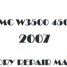 2007 GMC W3500 4500 repair manual Image