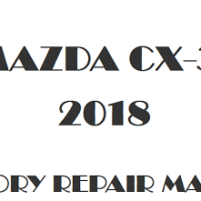 2018 Mazda CX-3 repair manual Image