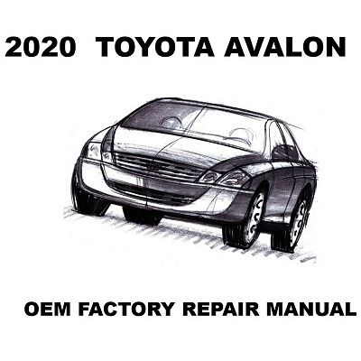 2020 Toyota Avalon repair manual Image