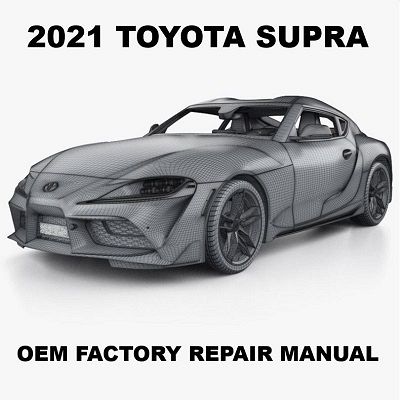 2021 Toyota Supra repair manual Image