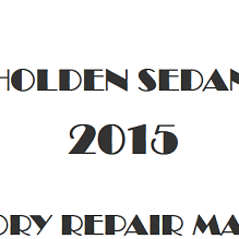 2015 Holden Sedan repair manual Image
