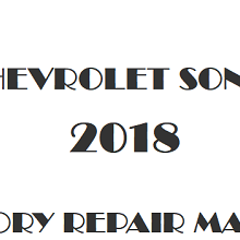 2018 Chevrolet Sonic repair manual Image