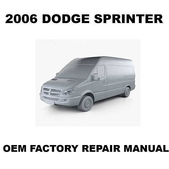 2006 Dodge Sprinter repair manual Image