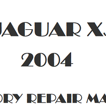2004 Jaguar XJ repair manual Image