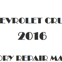 2016 Chevrolet Cruze repair manual Image
