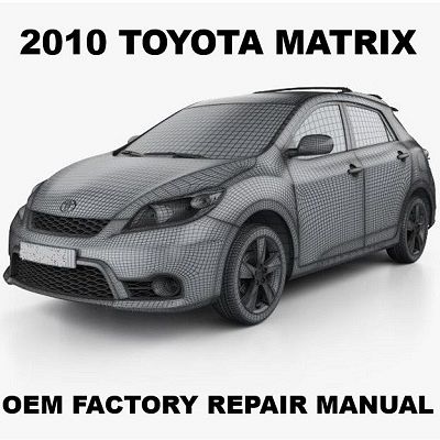 2010 Toyota Matrix repair manual Image