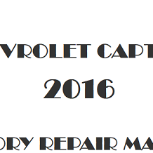 2016 Chevrolet Captiva repair manual Image