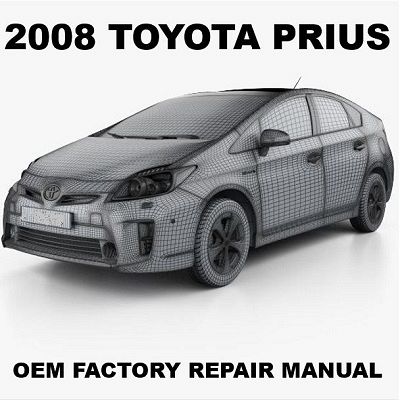 2008 Toyota Prius repair manual Image