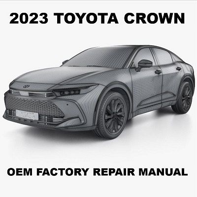 2023 Toyota Crown repair manual Image