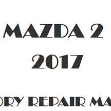 2017 Mazda 2 repair manual Image