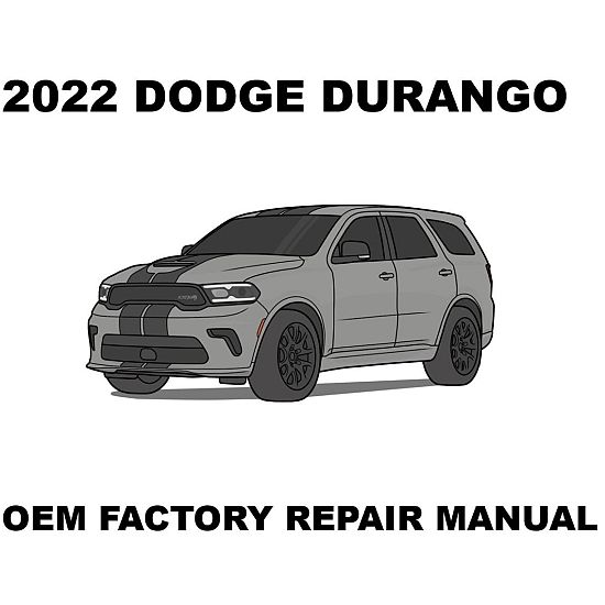 2022 Dodge Durango repair manual Image