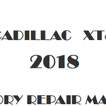 2018 Cadillac XT5 repair manual Image