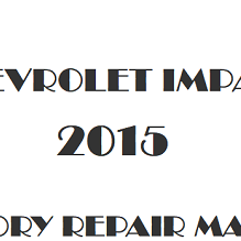 2015 Chevrolet Impala repair manual Image