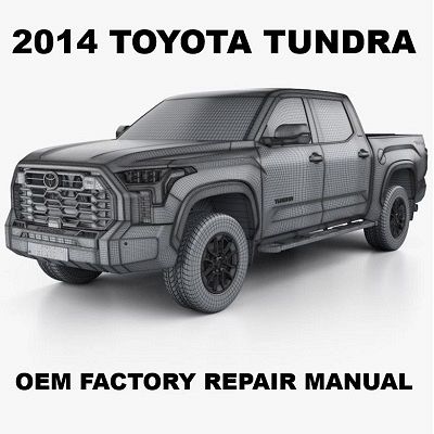 2014 Toyota Tundra repair manual Image