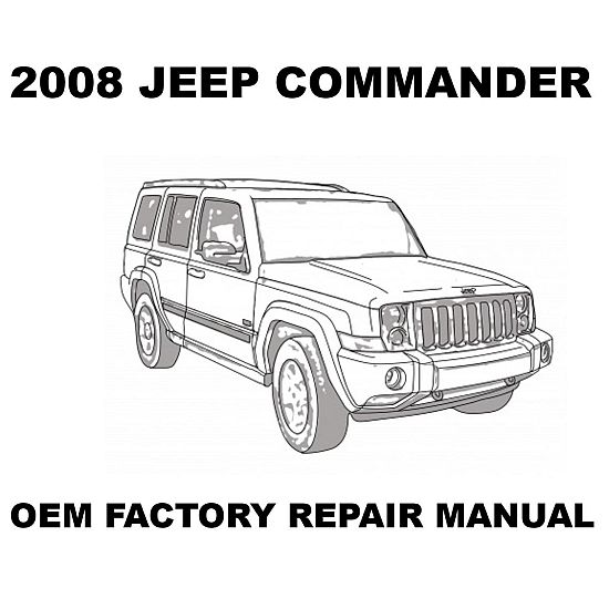 2008 Jeep Commander repair manual Image