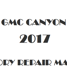 2017 GMC Canyon repair manual Image