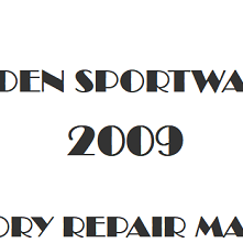 2009 Holden Sportwagon repair manual Image