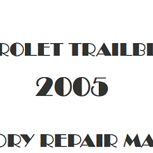 2005 Chevrolet TrailBlazer repair manual Image