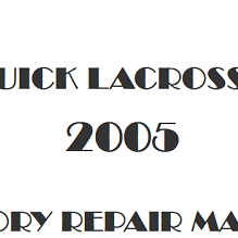 2005 Buick LaCrosse repair manual Image