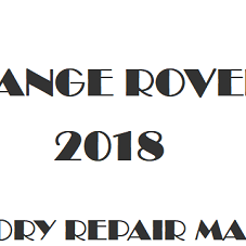 2018 Range Rover L405 repair manual Image