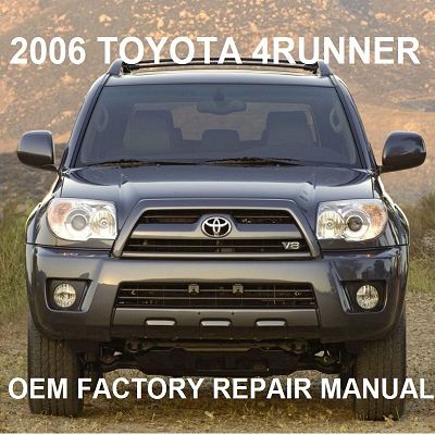 2006 Toyota 4Runner repair manual Image