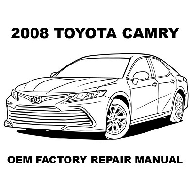 2008 Toyota Camry repair manual Image