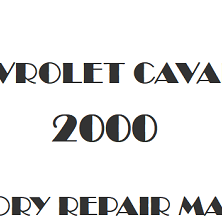 2000 Chevrolet Cavalier repair manual Image