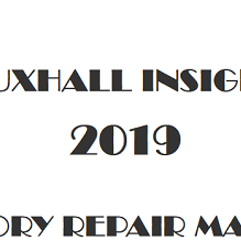 2019 Vauxhall Insignia repair manual Image