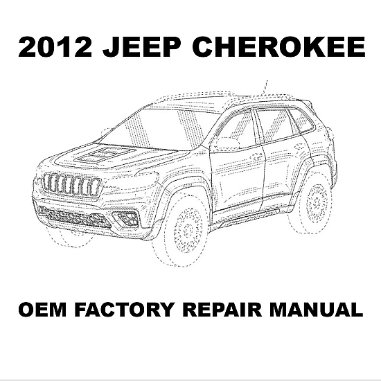 2012 Jeep Cherokee repair manual Image