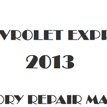 2013 Chevrolet Express repair manual Image
