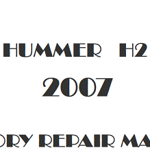 2007 Hummer H2 repair manual Image