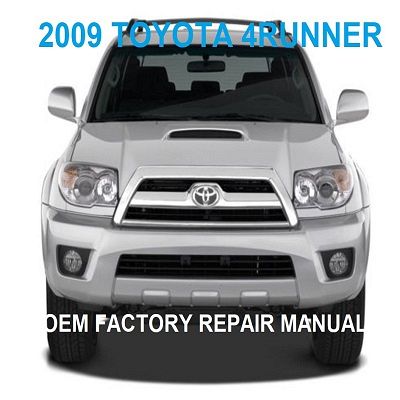 2009 Toyota 4Runner repair manual Image