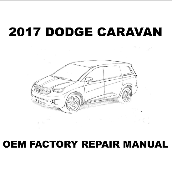 2017 Dodge Caravan repair manual Image