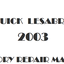 2003 Buick LeSabre repair manual Image
