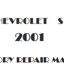 2001 Chevrolet S10 repair manual Image