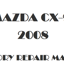 2008 Mazda CX-9 repair manual Image