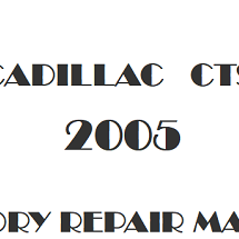 2005 Cadillac CTS repair manual Image