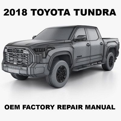 2018 Toyota Tundra repair manual Image
