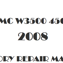 2008 GMC W3500 4500 repair manual Image