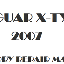 2007 Jaguar X-TYPE repair manual Image