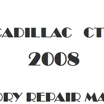 2008 Cadillac CTS repair manual Image