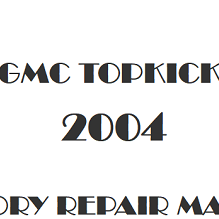 2004 GMC Topkick repair manual Image