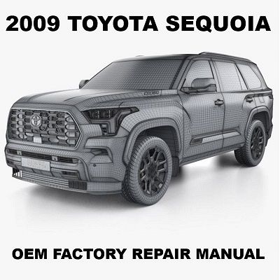 2009 Toyota Sequoia repair manual Image