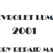 2001 Chevrolet Lumina repair manual Image